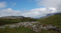 Quinag with its head in the clouds